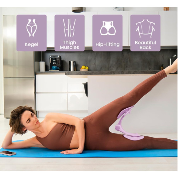 Thigh Master Thigh Exerciser + Band NIB - Picture 8 of 9